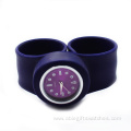 Fashion Silicone Quartz Watch Slap Band